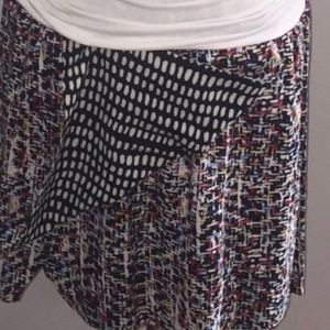 Cabi Reversible Skirt Sz M EUC